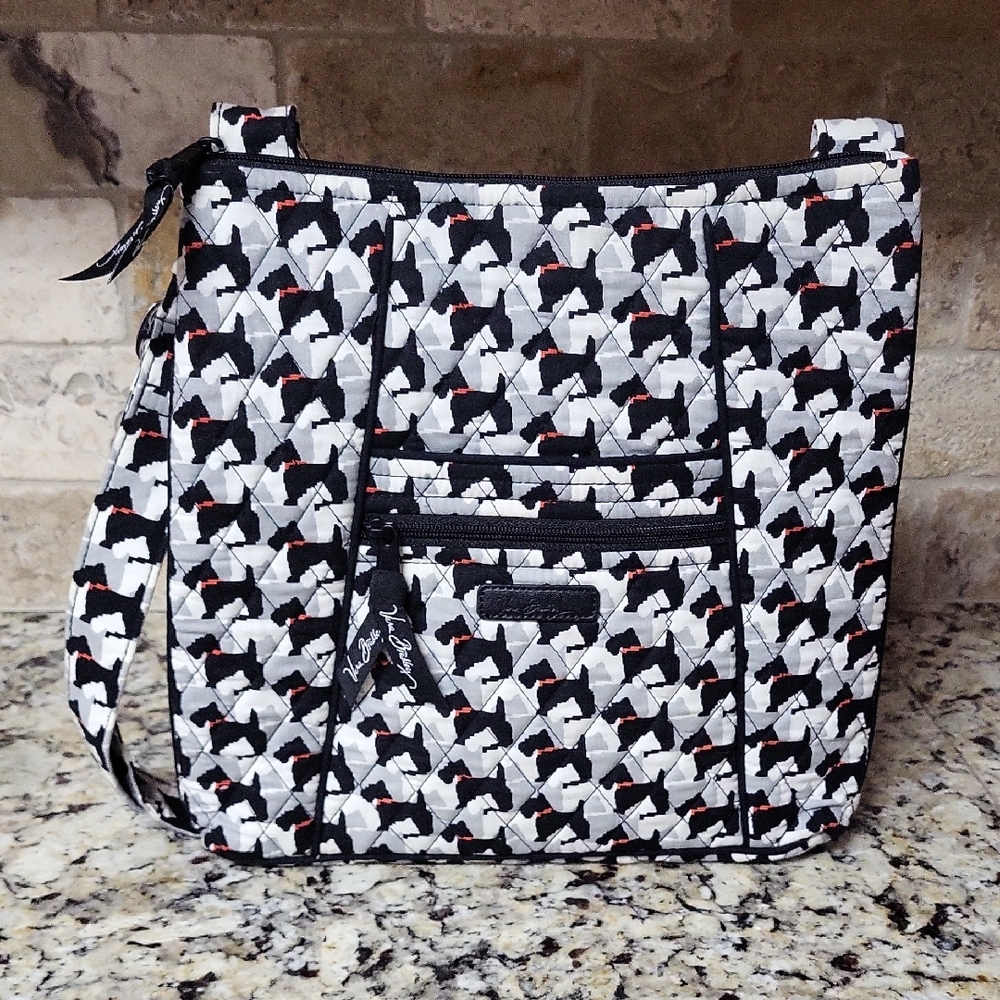 Vera Bradley Scottie Dogs Hipster Crossbody